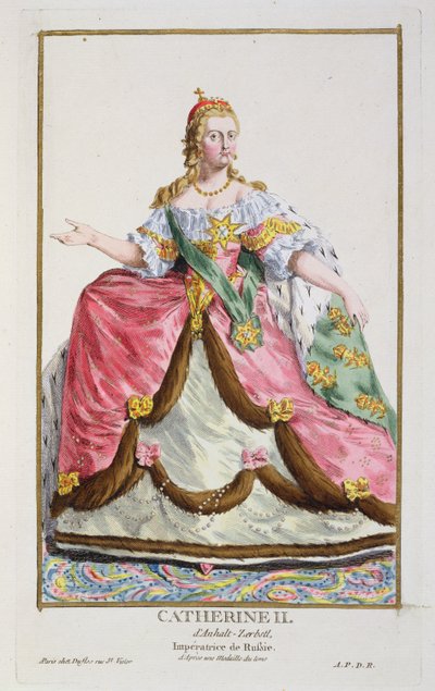 Porträt von Kaiserin Katharina II. 